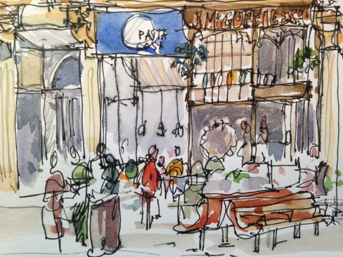 Castle Street Sketch