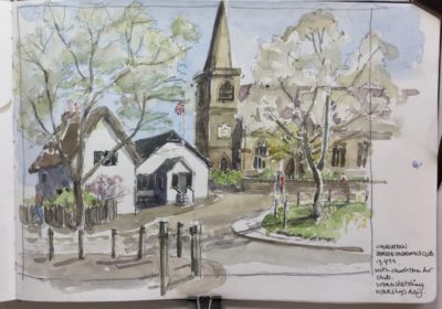 Sketch of Churchtown, Southport
