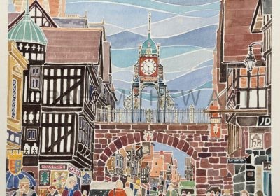Chester Eastgate. Limited edition Giclee Print.