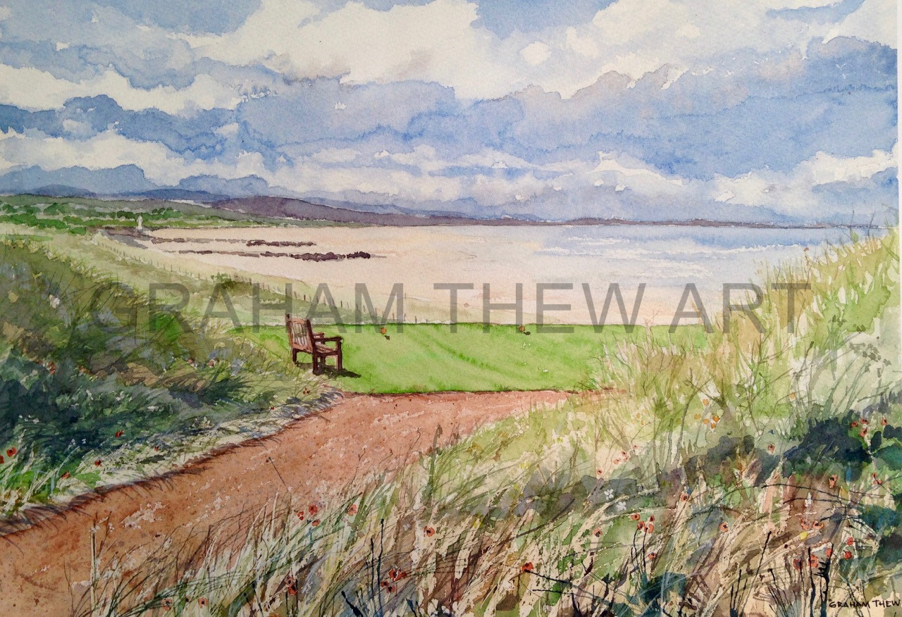 Approaching the 4th Tee Wallasey Golf Club