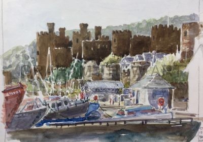 Conwy Castle from the Quay